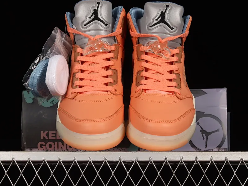 All categories Air Jordan Jordan series basketball shoes Air Jordan 5 DJ Khaled x Air Jordan 5 We The Best "Crimson Bliss" AJ5 Joe 5 joint model DV4982-641